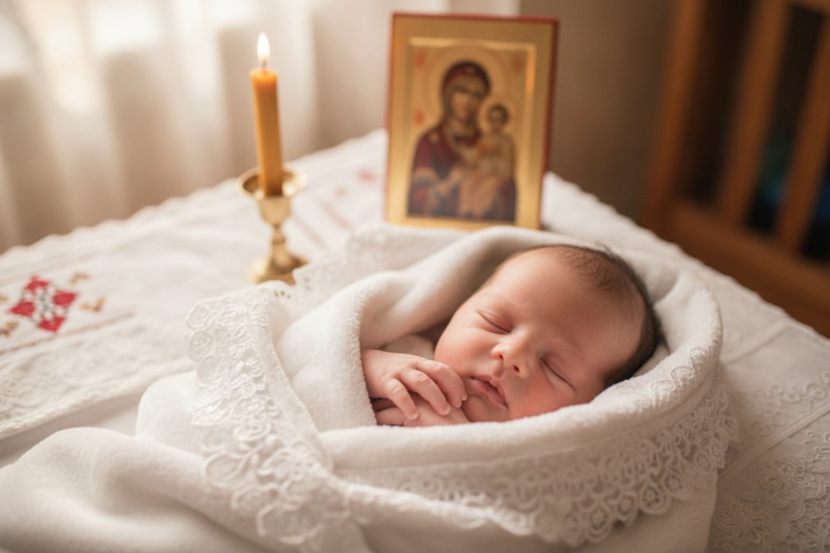 La Câte Zile se Botează Copilul în Tradiția Ortodoxă Română? Ghid Complet
