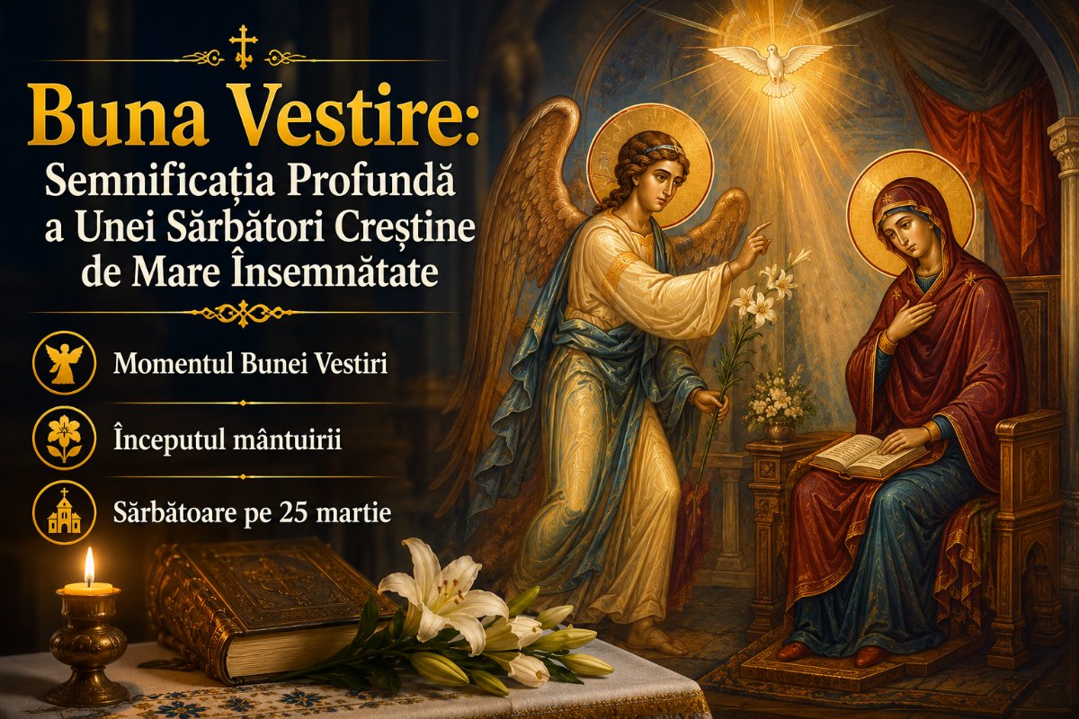 Buna Vestire: Semnificația Profundă a Unei Sărbători Creștine de Mare Însemnătate