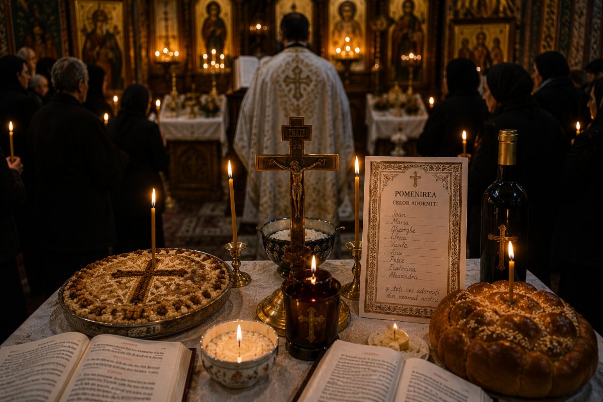 Ce înseamnă parastasul în Biserica Ortodoxă Română? Semnificație, Tradiții și Obiceiuri