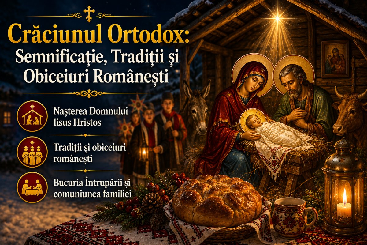 Crăciunul Ortodox: Semnificație, Tradiții și Obiceiuri Românești