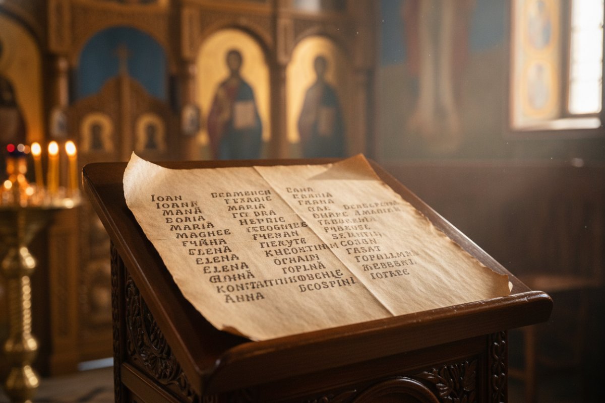 Cum se scrie corect un pomelnic: Ghid practic pentru credincioși