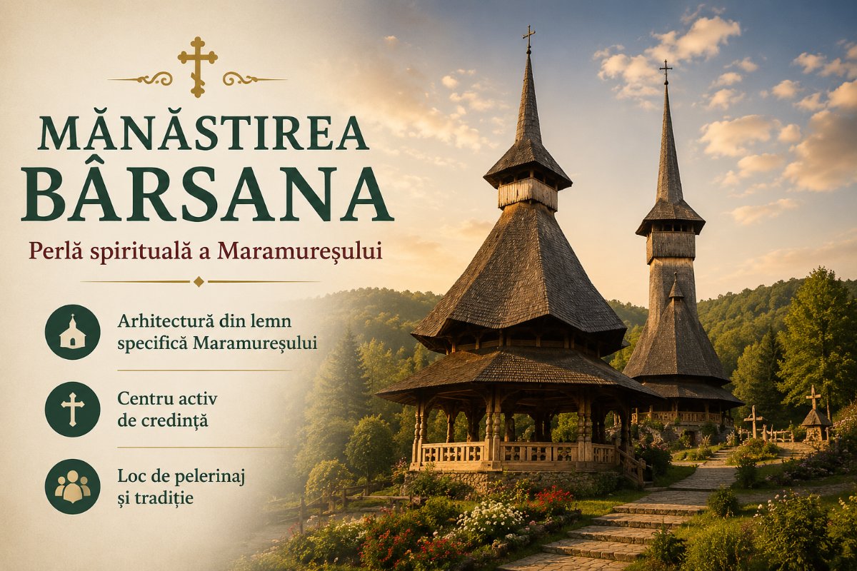 Mănăstirea Bârsana Maramureș: O Bijuterie a Arhitecturii și Spiritualității Ortodoxe