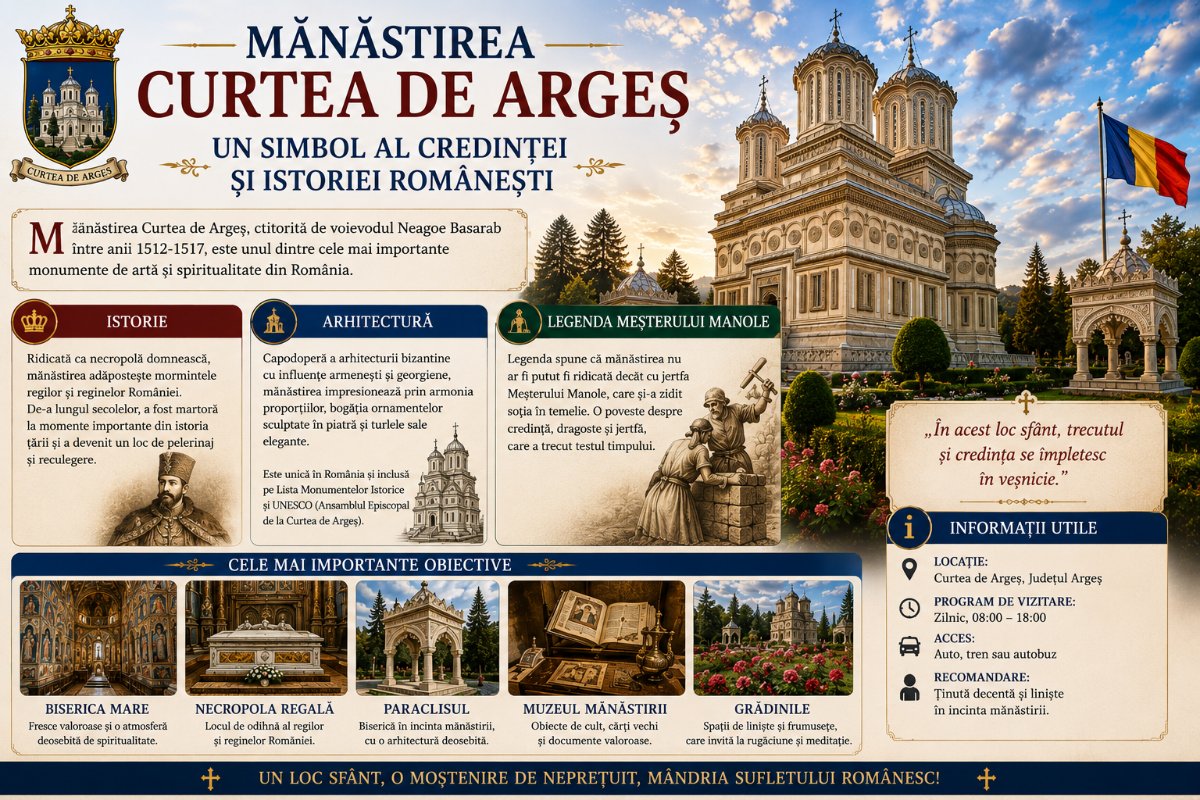 Mănăstirea Curtea de Argeș: O Simbol al Credinței și Istoriei Românești