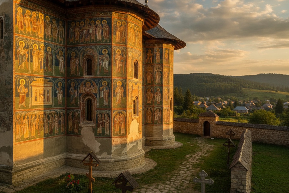 Mănăstirea Moldovița: O Bijuterie a Ortodoxiei Românești și a Artei Medievale în Bucovina