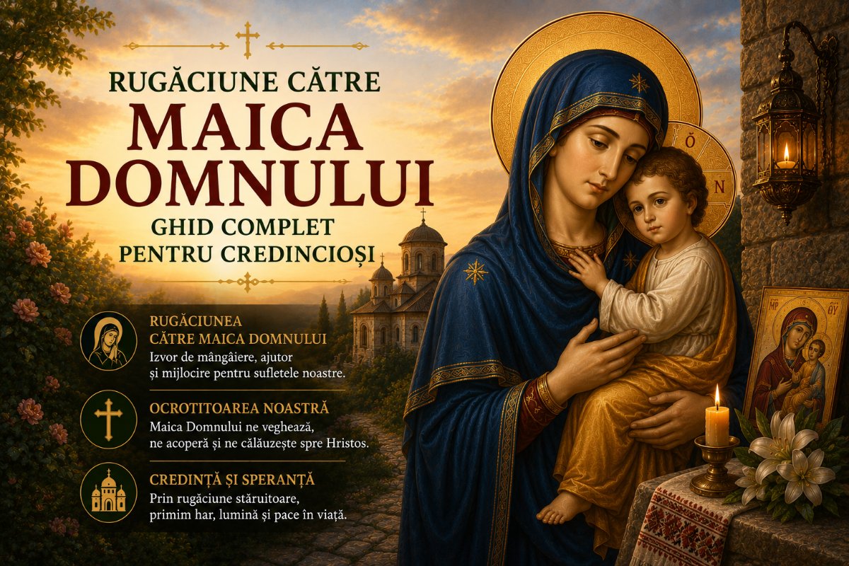 Rugăciune către Maica Domnului: Ghid Complet pentru Credincioși