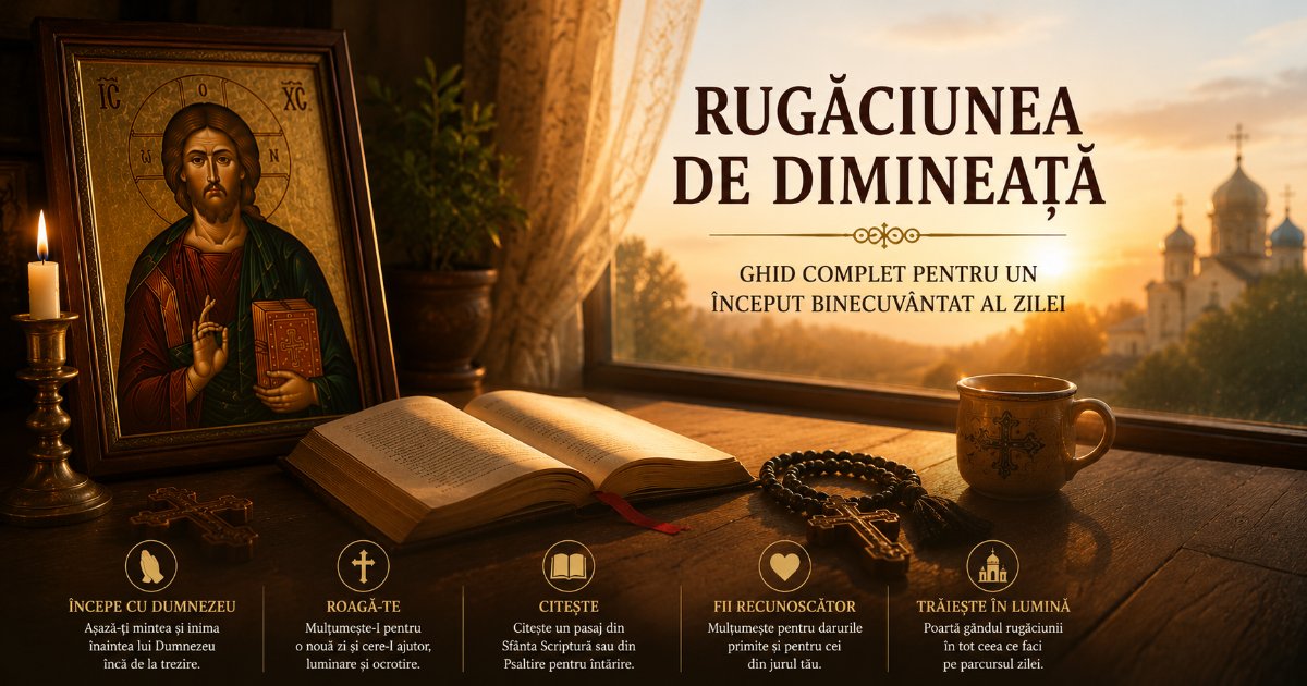 Rugăciunea de Dimineață: Ghid Complet pentru un Început Binecuvântat al Zilei