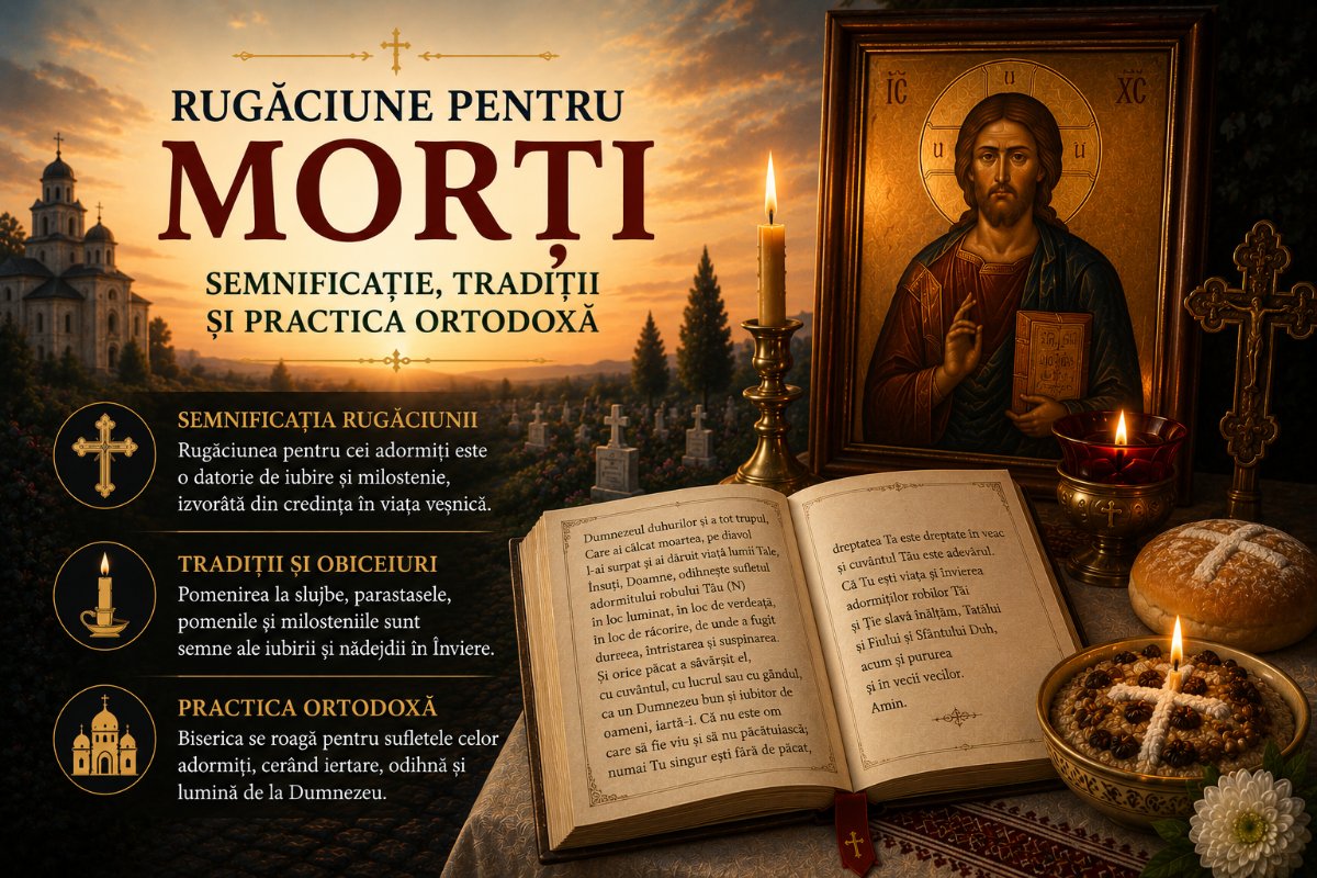Rugăciune pentru Morți: Semnificație, Tradiții și Practica Ortodoxă