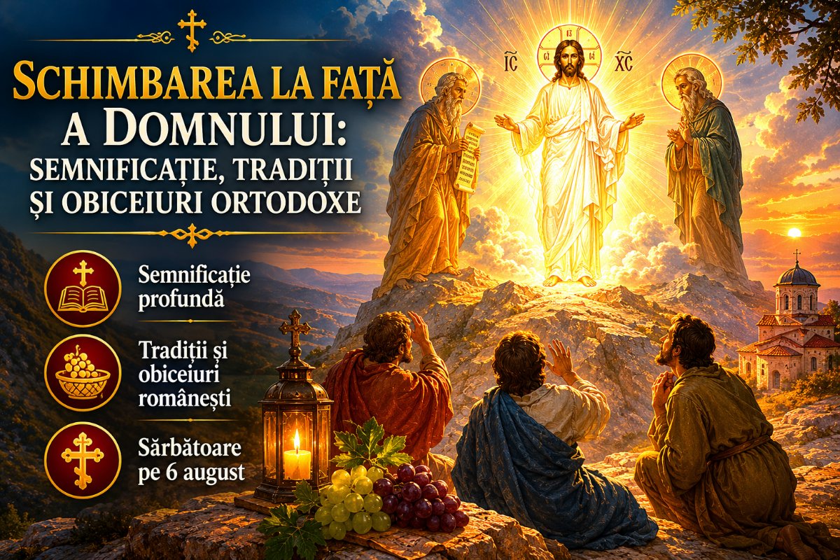Schimbarea la Față a Domnului: Semnificație, Tradiții și Obiceiuri Ortodoxe