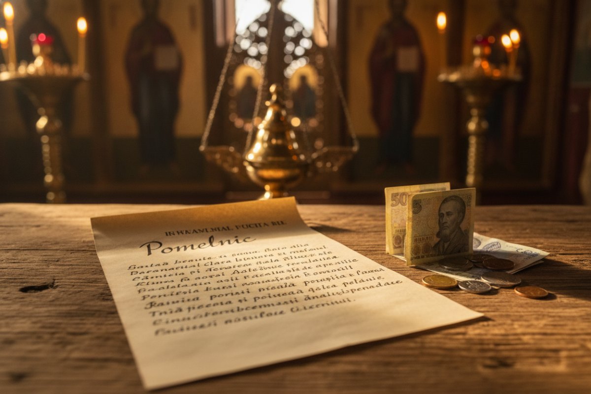 Se plătește pentru slujbe la biserică? Ce sunt de fapt pomelnicele, „taxele” și rânduiala contribuției