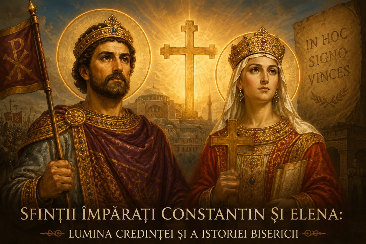 Sfinții Împărați Constantin și Elena: Lumina Credinței și a Istoriei Bisericii
