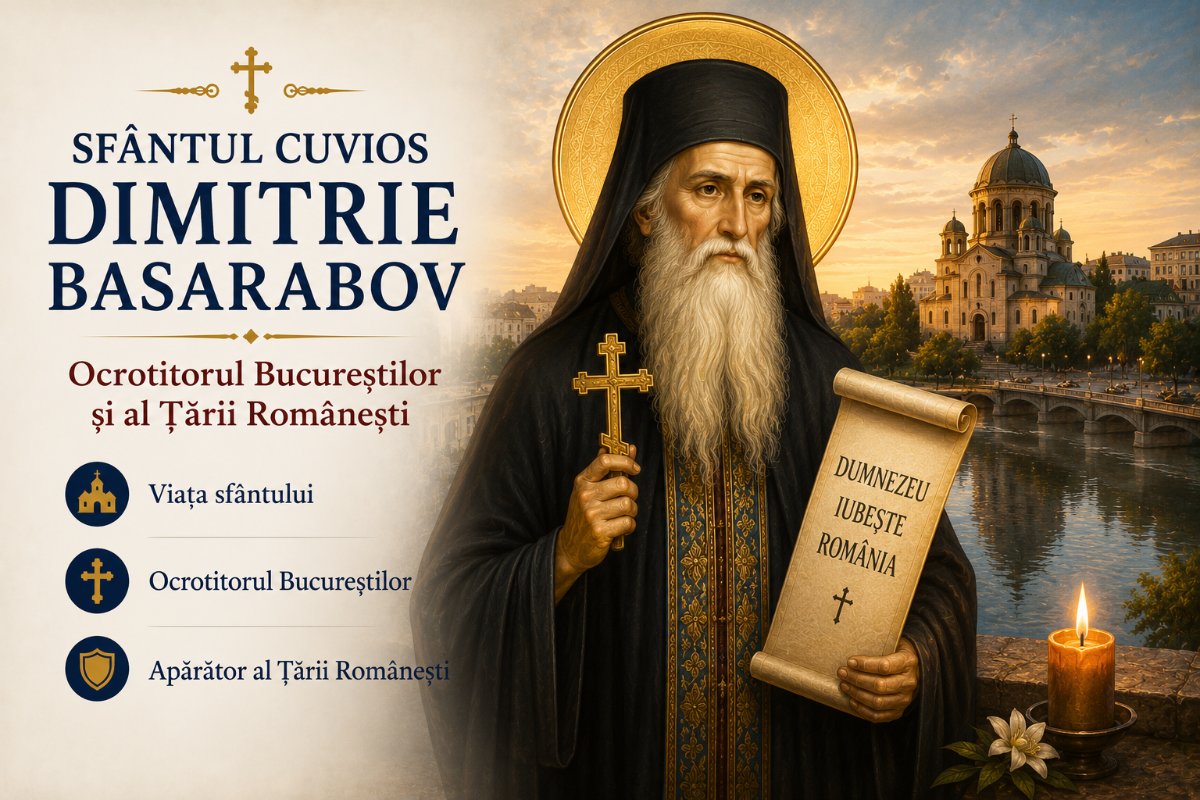 Sfântul Cuvios Dimitrie Basarabov: Ocrotitorul Bucureștilor și al Țării Românești