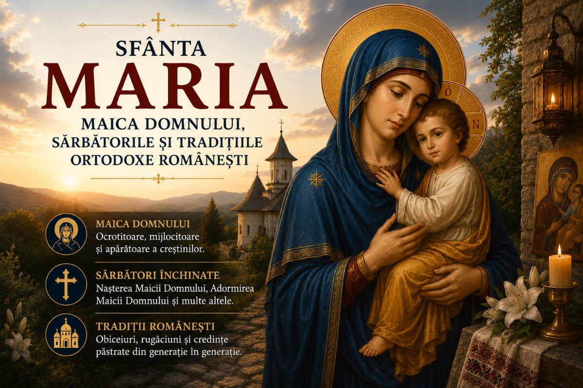 Sfânta Maria: Maica Domnului, Sărbătorile și Tradițiile Ortodoxe Românești