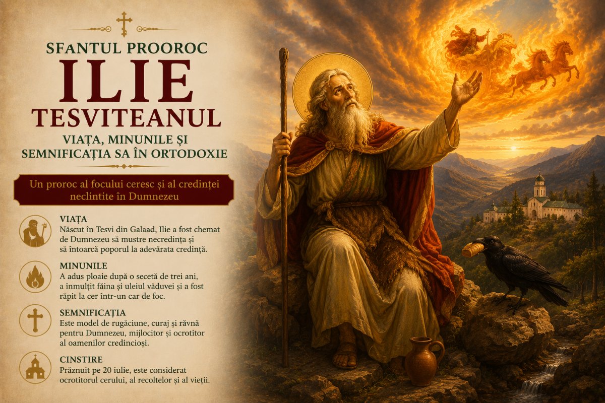 Sfântul Prooroc Ilie Tesviteanul: Viața, Minunile și Semnificația Sa în Ortodoxie