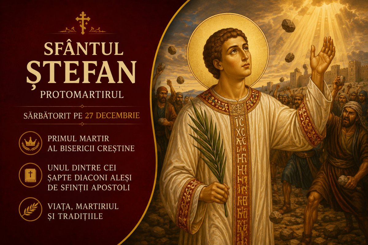 Sfântul Ștefan: Protomartirul și Arhidiaconul Bisericii Creștine