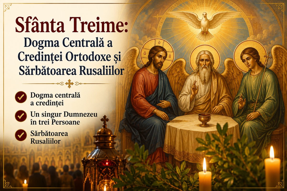 Sfânta Treime: Dogma Centrală a Credinței Ortodoxe și Sărbătoarea Rusaliilor