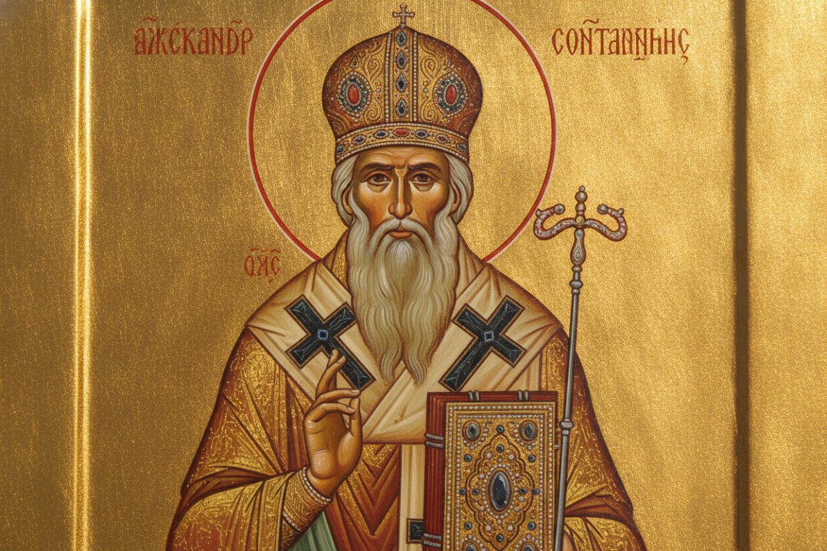 Sfântul Alexandru, Patriarhul Constantinopolului (30 august): Viața și apărarea dreptei credințe