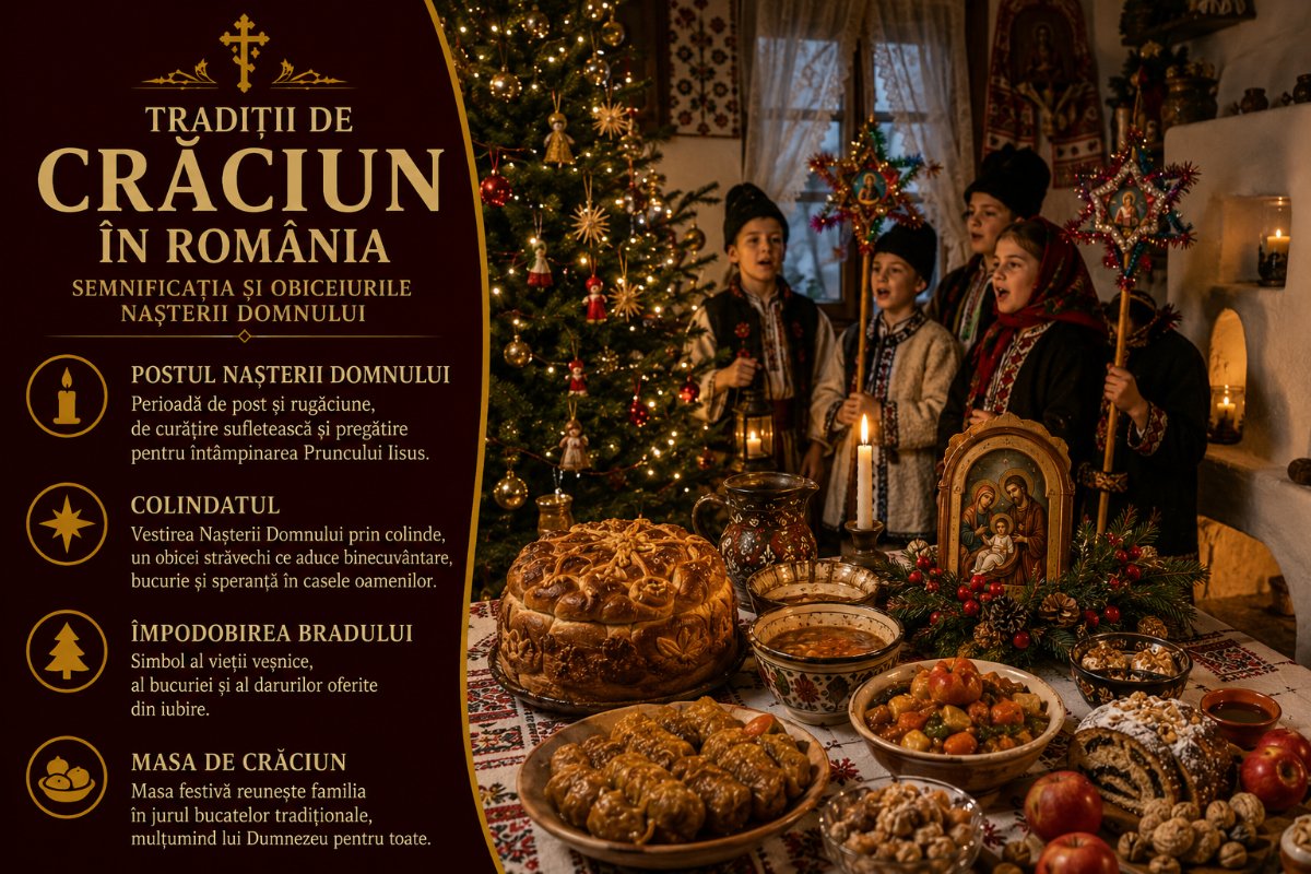 Tradiții de Crăciun în România: Semnificația și Obiceiurile Nașterii Domnului