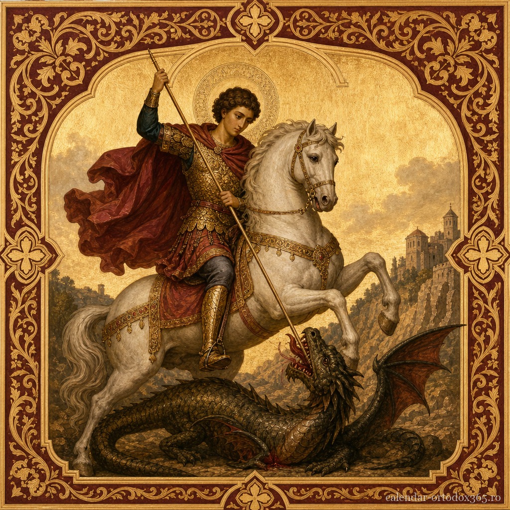 „Fie ca Sfântul Gheorghe să te călăuzească mereu! La mulți ani!”