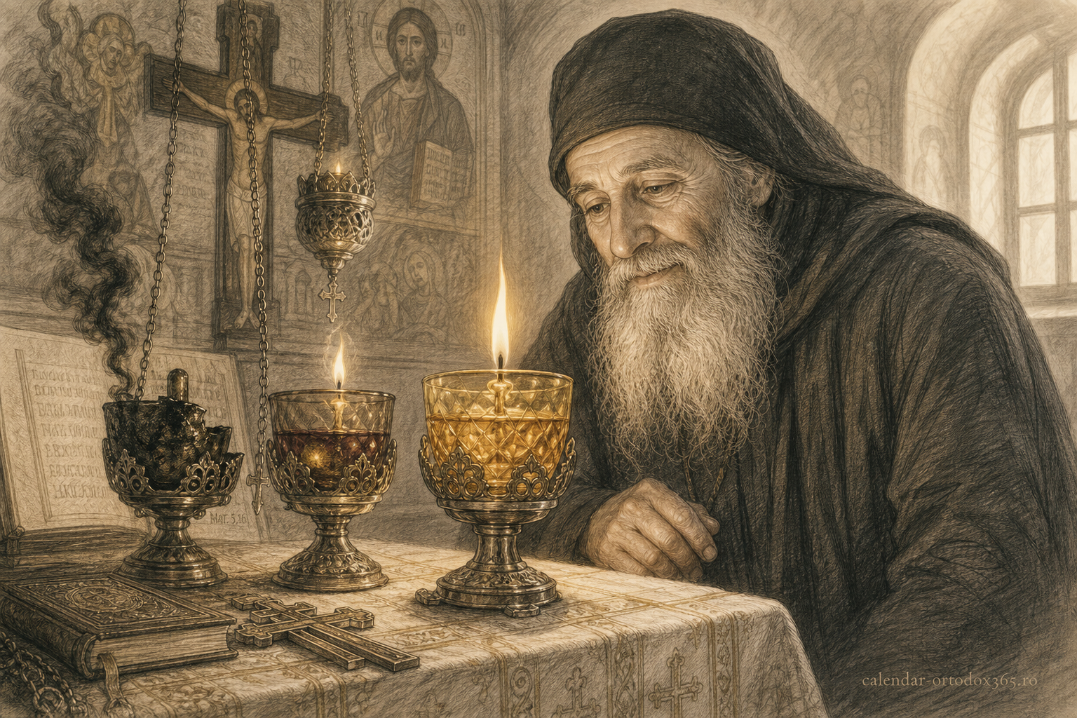 Pilda celor trei candele din altar – Despre cum ne păstrăm credința vie