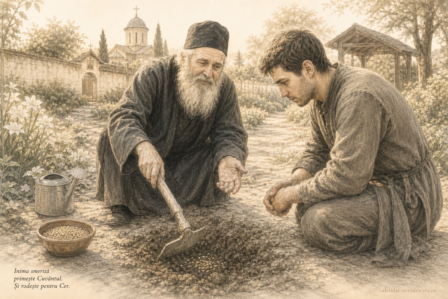 Pilda grădinarului și a pământului bătătorit – Despre cum ne deschidem inima