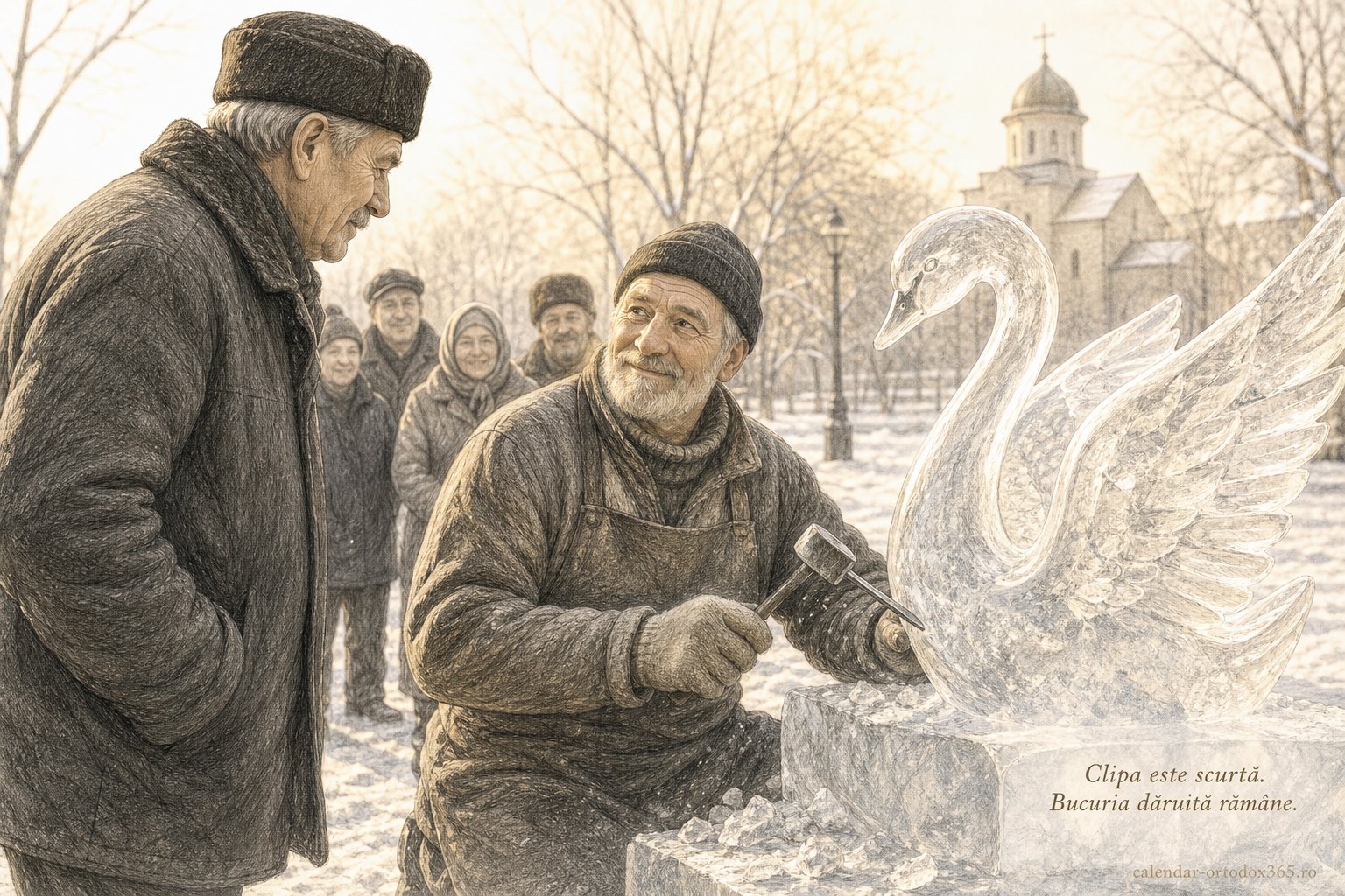 Pilda sculptorului de gheață – Despre efemeritatea vieții și valoarea clipei
