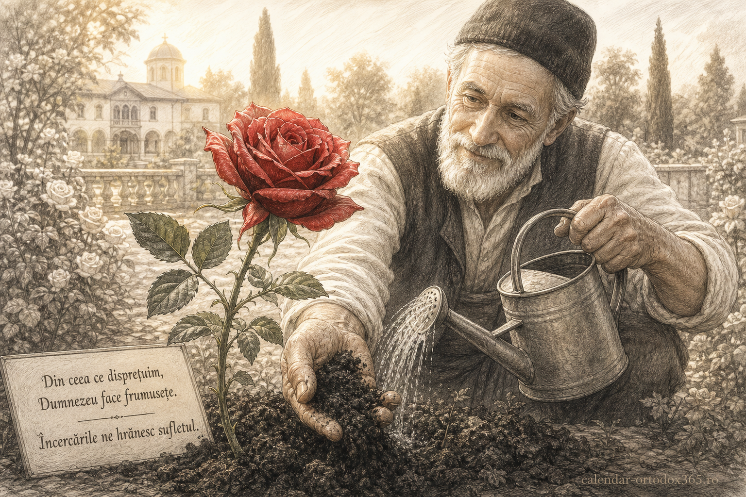 Trandafirul și noroiul de la rădăcină – Despre frumusețea născută din suferință