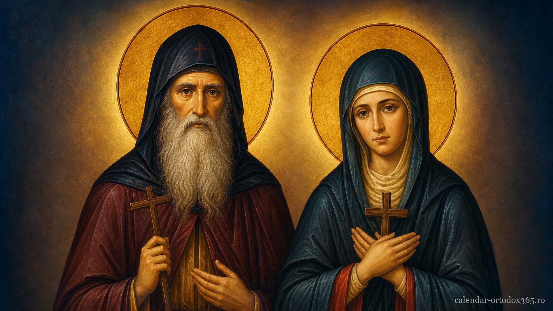 Sf. Cuv. Avramie și Maria, nepoata sa