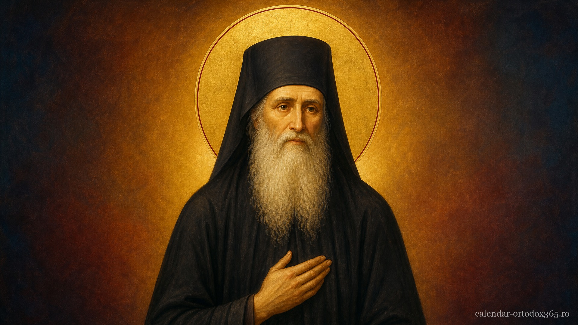 ) Sf. Cuv. Iosif de la Văratec