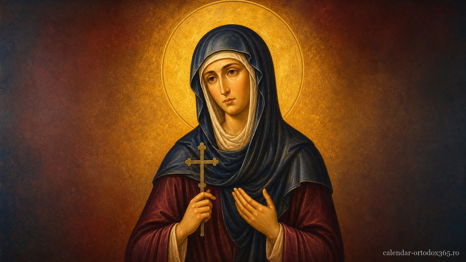 Sf. Cuv. Melania Romana (Slujba la cumpăna dintre ani)