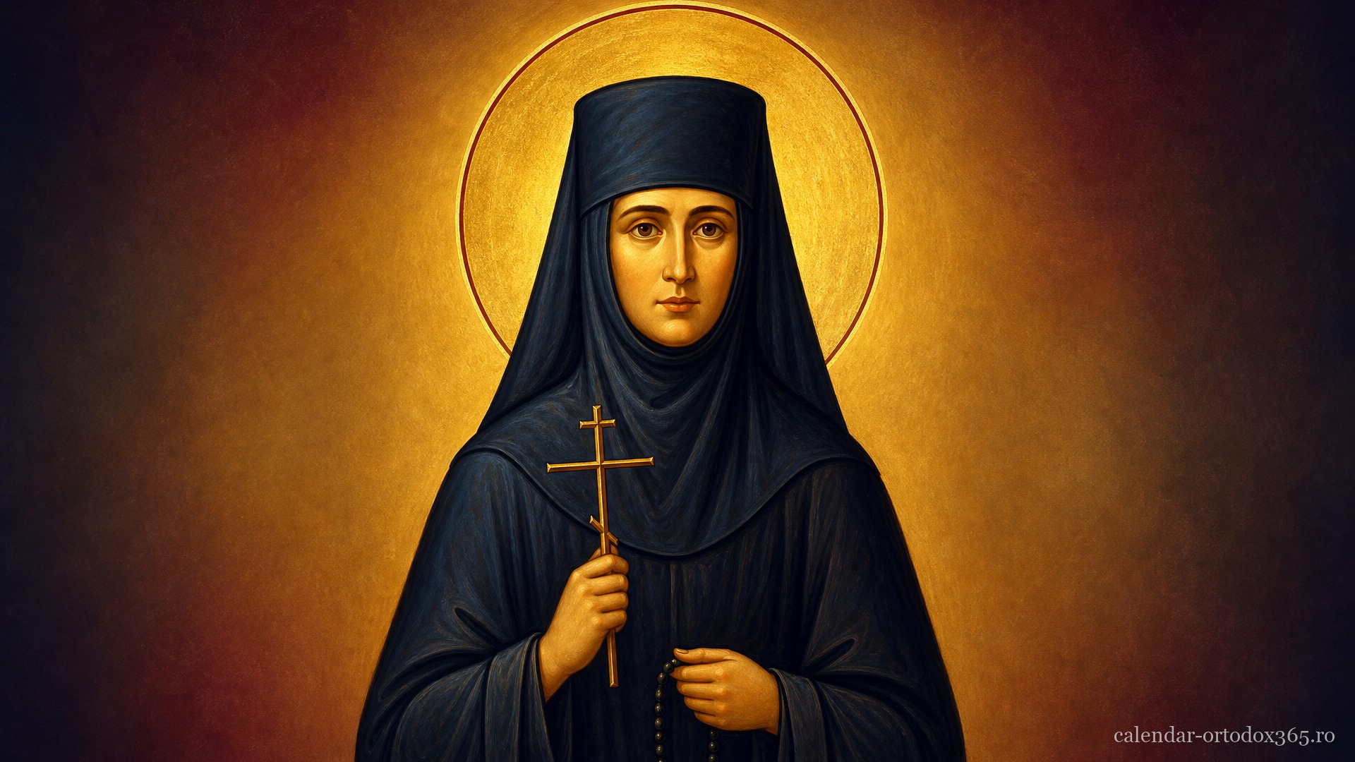 Sf. Cuv. Nazaria, Olimpiada și Elisabeta (Safta) Brâncoveanu, de la Văratec