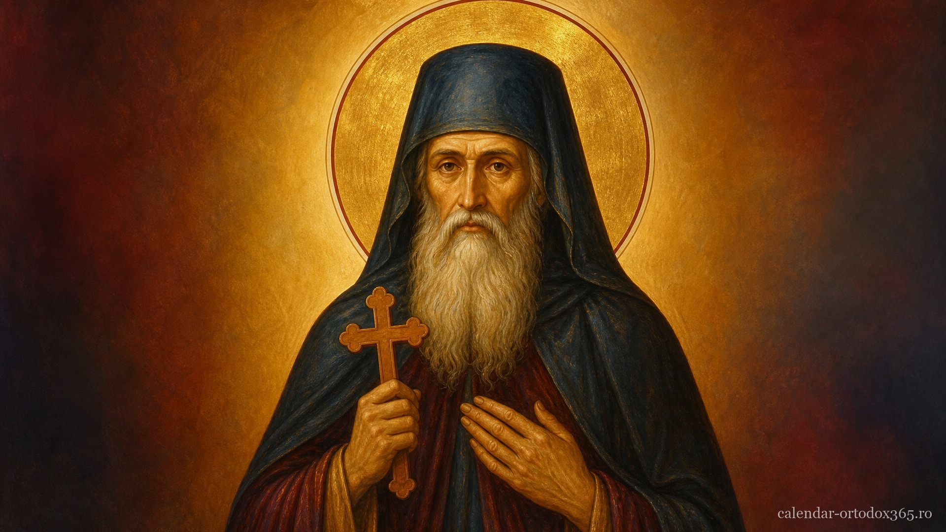 ) Sf. Cuv. Serafim cel Răbdător de la Sâmbăta de Sus