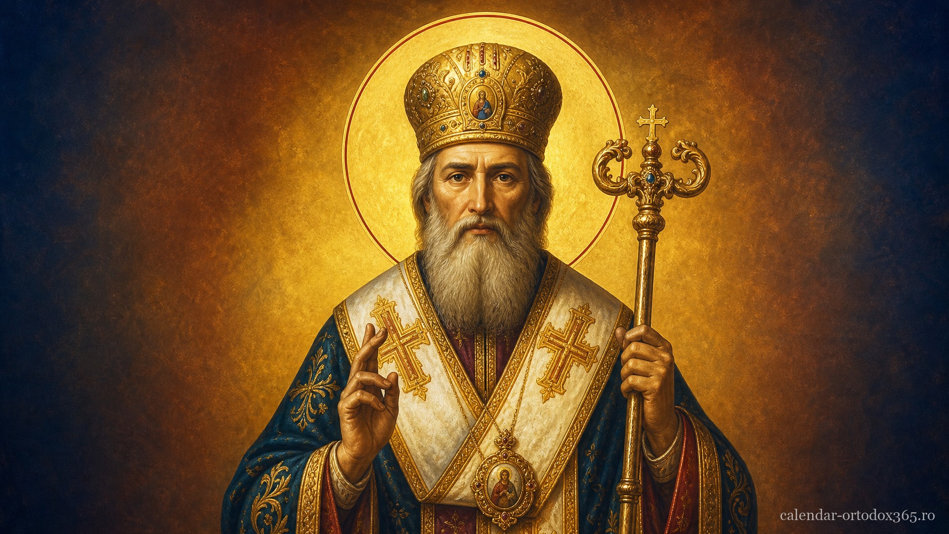 ) Sf. Ier. Pahomie de la Gledin, episcopul Romanului