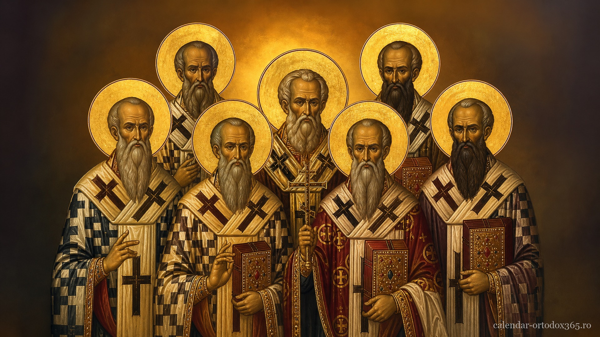 Sf. Părinți de la Sinodul al VI-lea Ecumenic