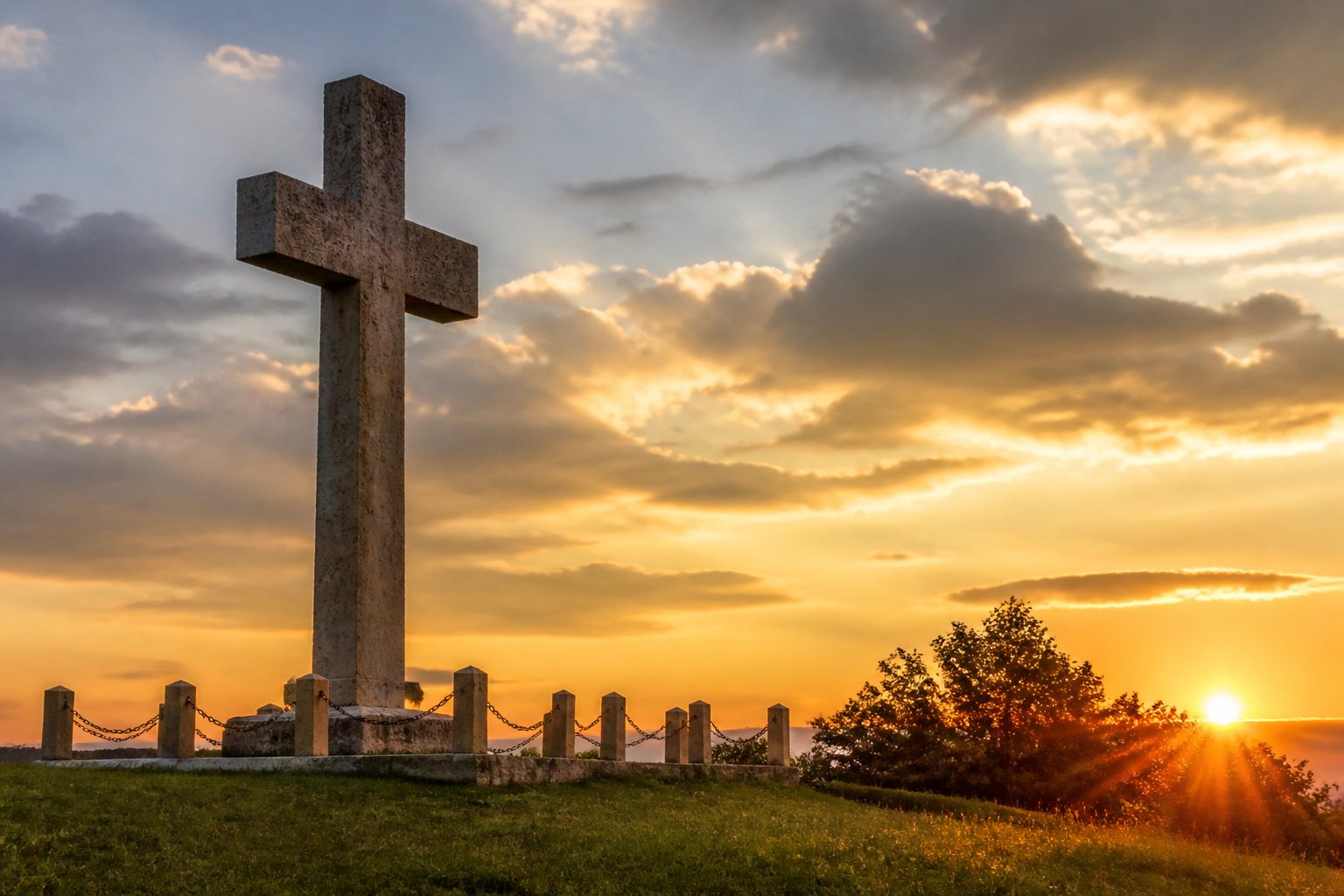 Crucea de la Măglavit, un monument simplu de piatră, simbol al viziunii lui Petrache Lupu.