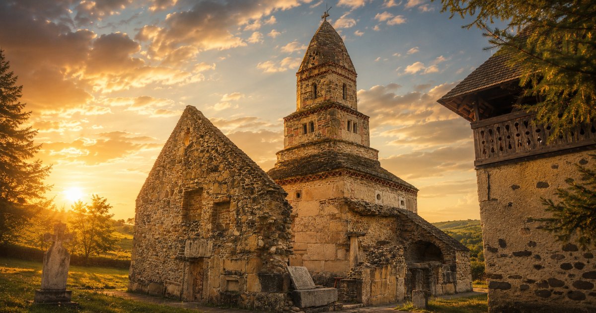 În România, Biserica Densus este una dintre cele mai ciudate și vechi biserici…