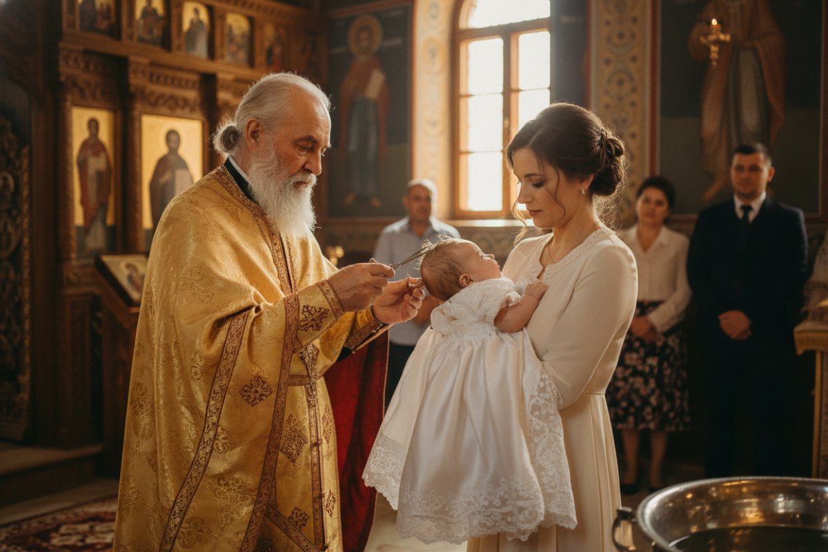 Tăierea moțului la copii nu este un ritual bisericesc, ci o tradiție populară, în…
